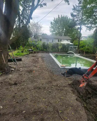 Excavation résidentielle sur la Rive-Sud et en Montérégie.
